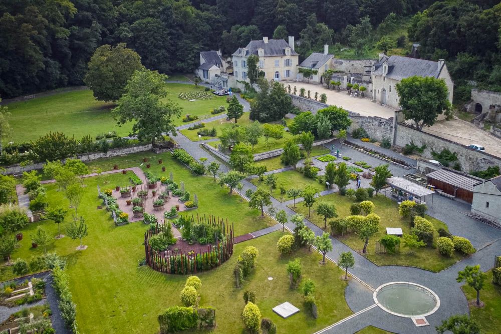 photo aérienne de drone en Anjou