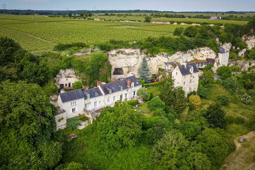 photo aérienne de drone en Anjou 