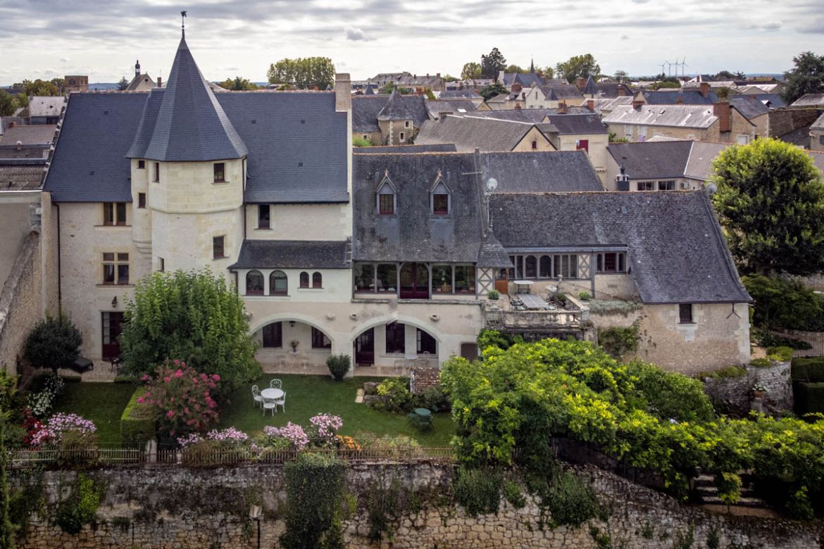 photo aérienne de drone en Anjou pour l'immobilier